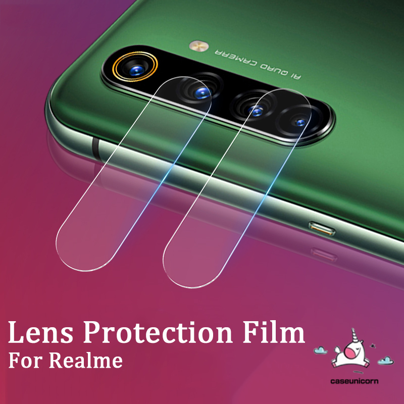 Pelindung Lensa Kamera Untuk Realme C35 C33 C30 C11 C31 C12 C15 C21Y C25Y C21 9i 8 8pro 9 9pro 8i 6 5 5s 5i 6i 7i 7 C3 C17 C2 C1 C20 C20A Camera Film Screen Protector Tempered Glass