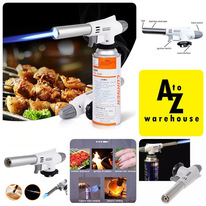 Jual Blow Torch Gas Torch Pematik Alat Las Bakar Flame Gun Bbq Blow ...