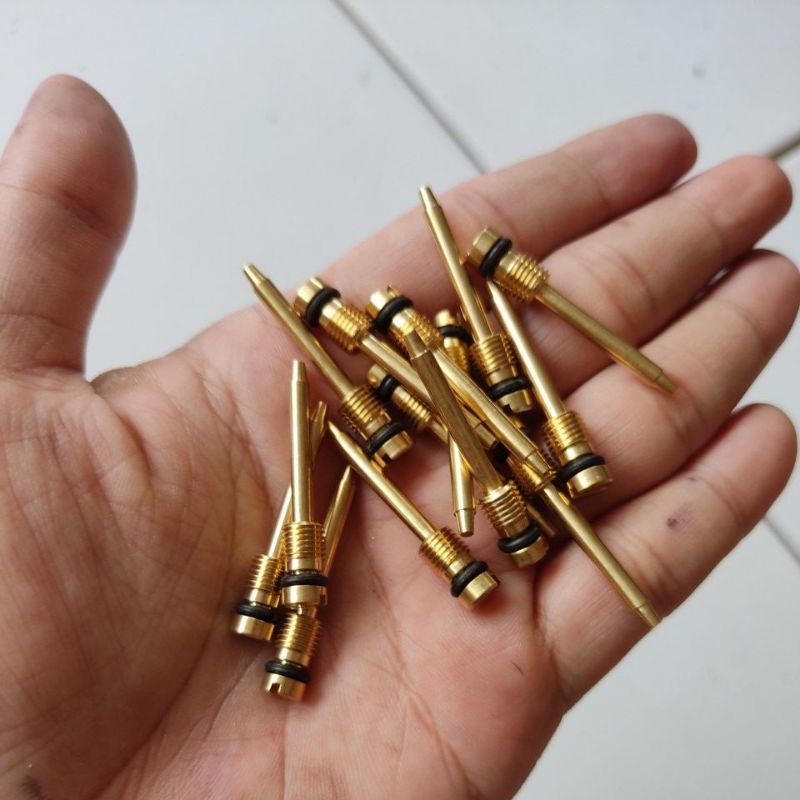 Setelan Angin Pe Pwl KSR KX PWK karbu Pe 28 30 31 32 34 Pe 28 Setelan Gas Karburator Airscrew Pe PWK-Pwk