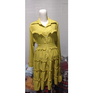 Tunik Rempel Dada V Free Belt Kode 8167