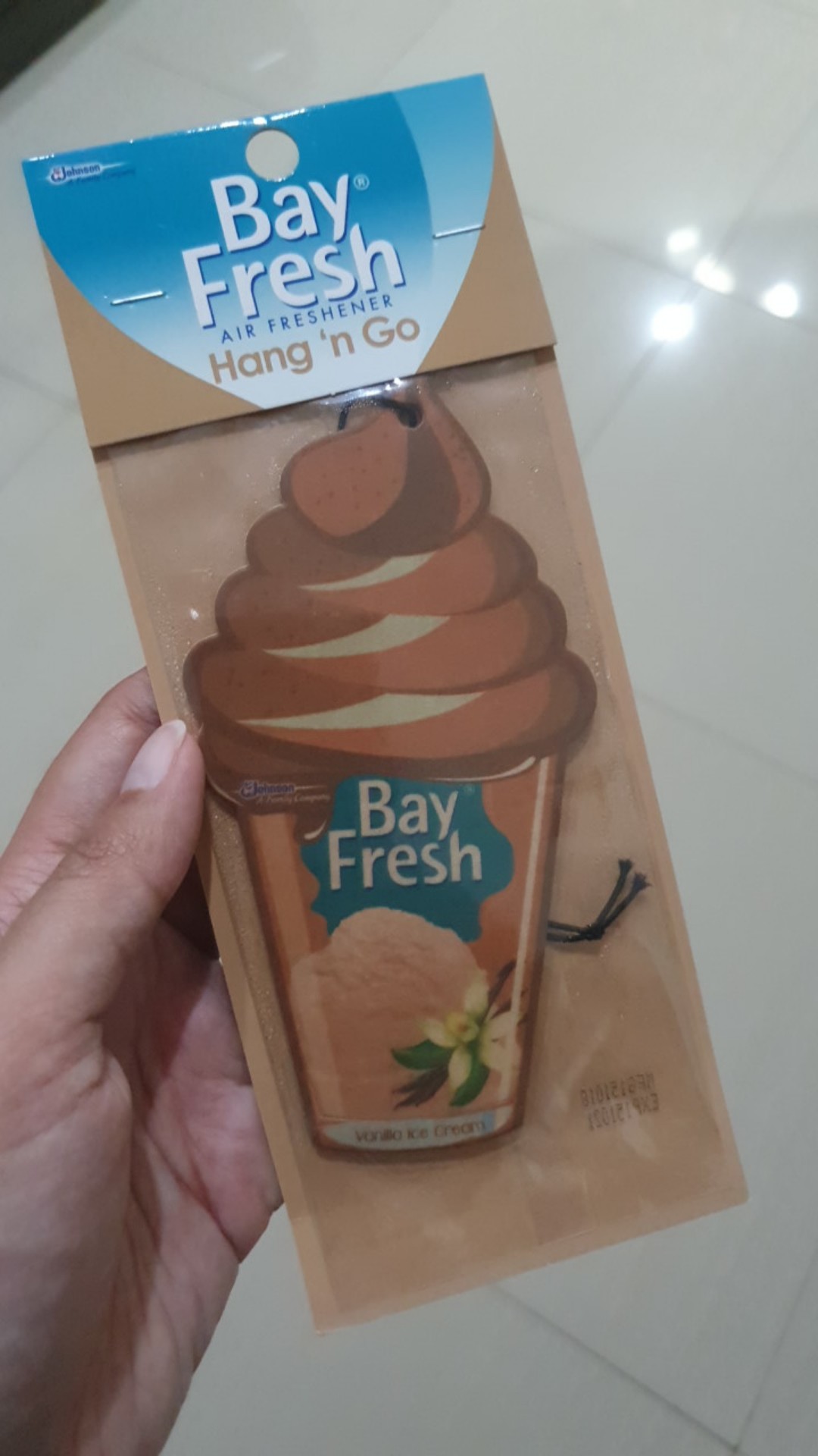 Bayfesh Hang N Go Vanilla Ice Cream