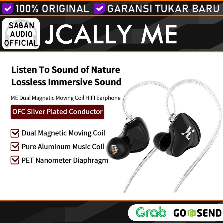 JCALLY ME Earphone with Microphone Headset altrenative QKZ AK6 Pro KZ EDX CCA CRA