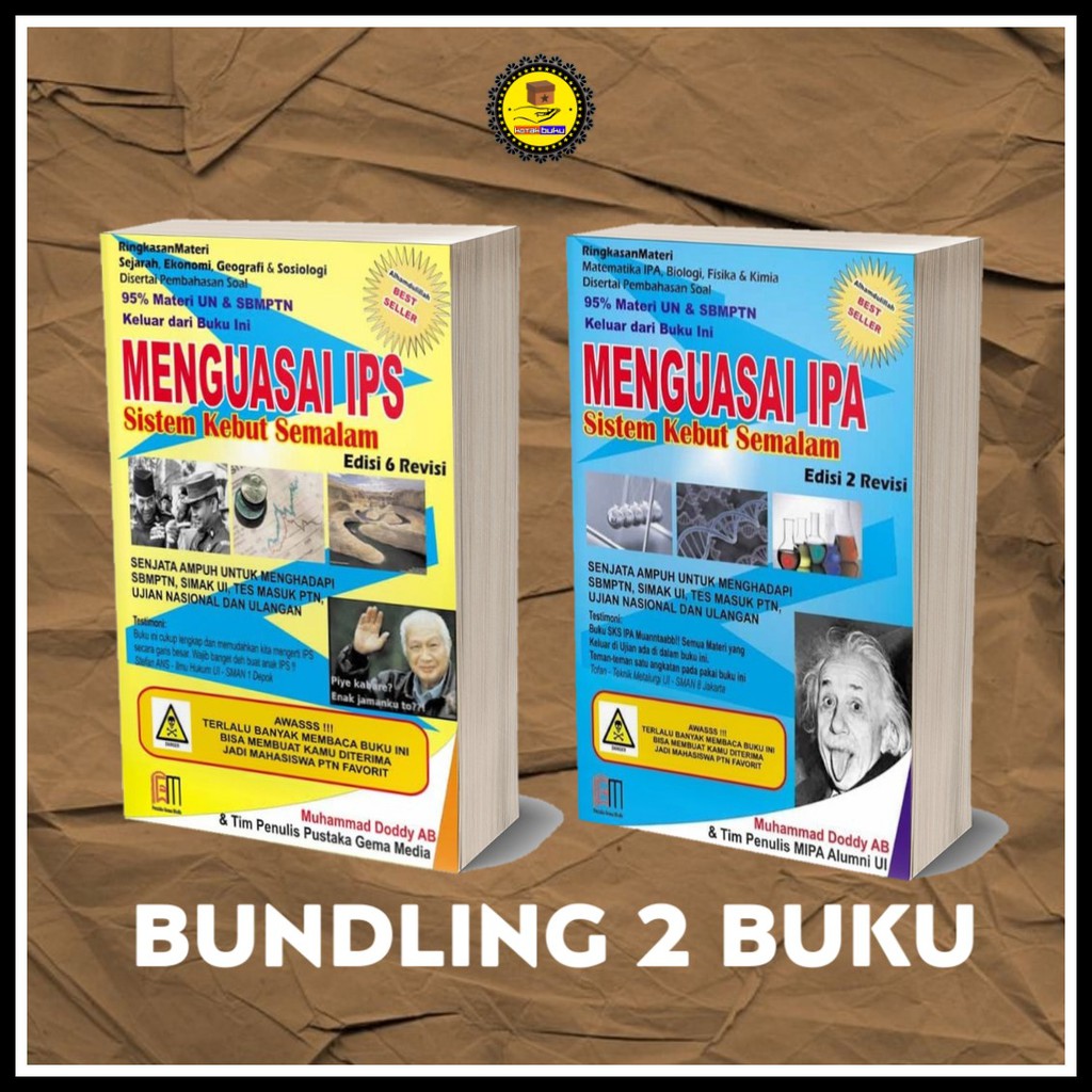 BUKU SKS IPS / BUKU SKS IPA / MENGUASAI IPS / MENGUASAI IPA / SISTEM KEBUT SEMALAM / MELIBAS RATUSAN-2
