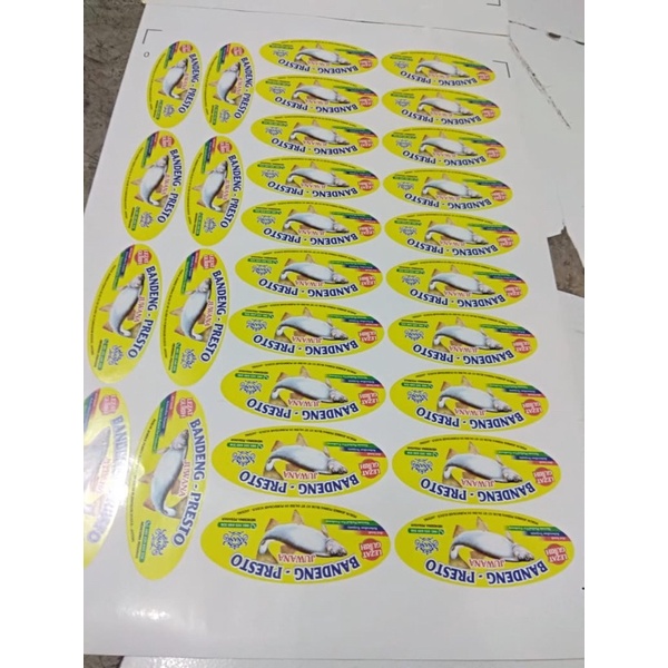 STICKER CUTTING CUSTOM POLA OVAL