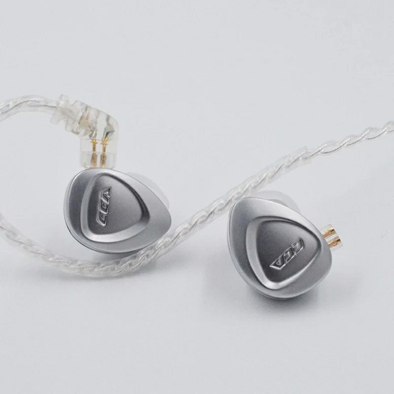 CCA CKX 6BA+1DD Hybrid Metal Earphones HIFI In Ear Monitor Bass Headset Noise Cancelling