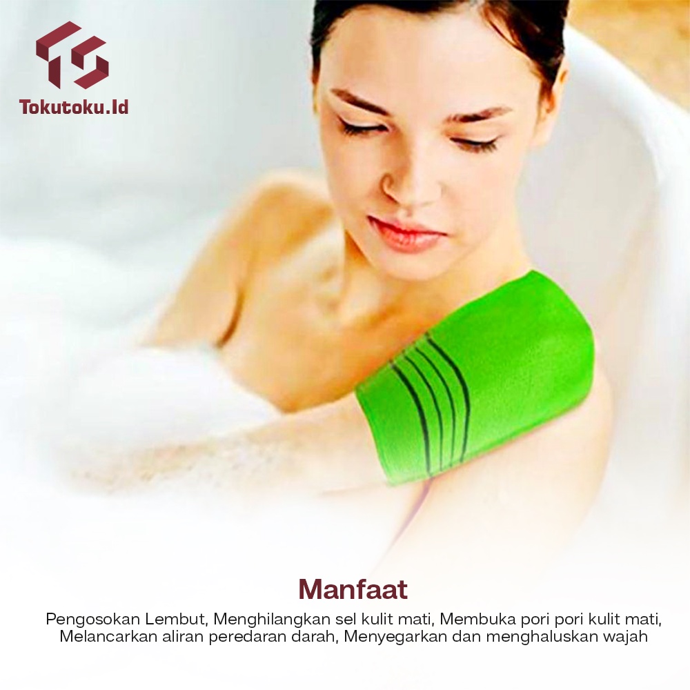 Handuk Lulur Penggosok Pembersih Daki Scrub Washlap Exfoliating