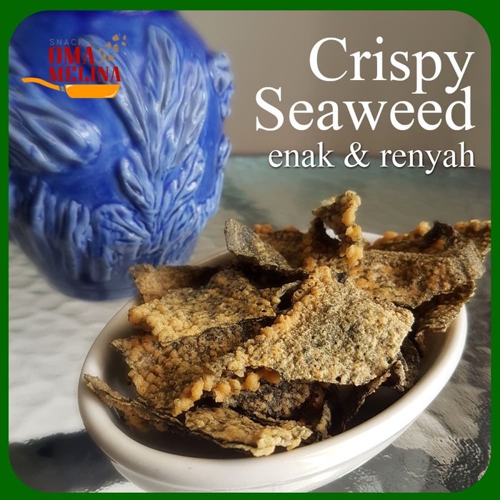 

TERBARU Crispy Seaweed oleh OMA MELINA, keripik rumput laut gurih renyah - Pedas Mempesona