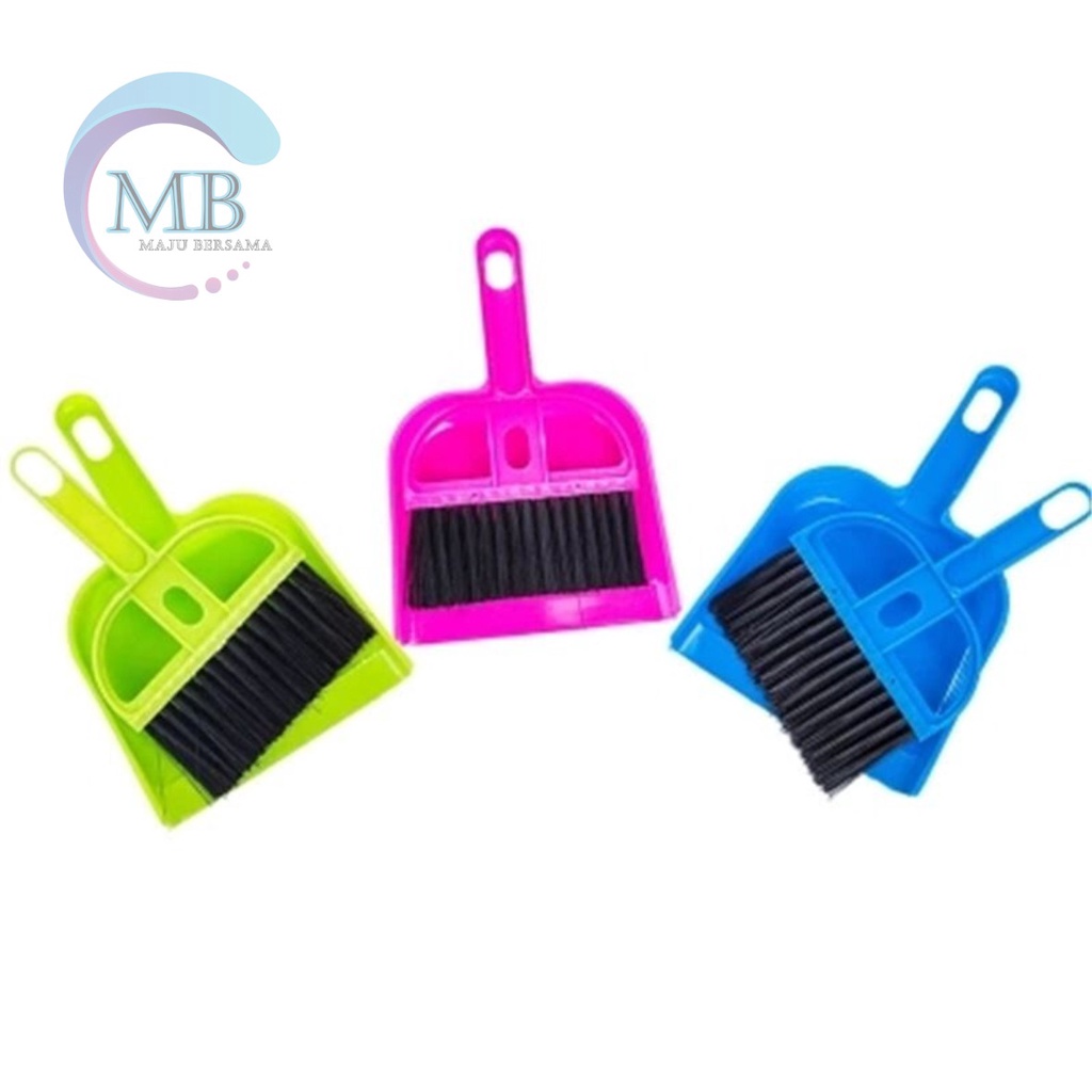 RT66 sapu dan pengki set mini dustpan serok cikrak kecil kebersihan karpet mobil meja laptop MB2906