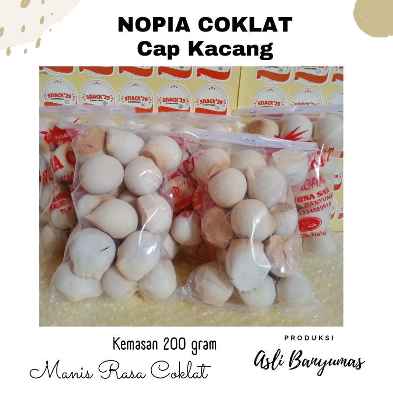 

NOPIA MINI CAP KACANG | KHAS BANYUMAS | HARGA TERJANGKAU | FREE GIFT MIN. BELANJA 50K (all item)