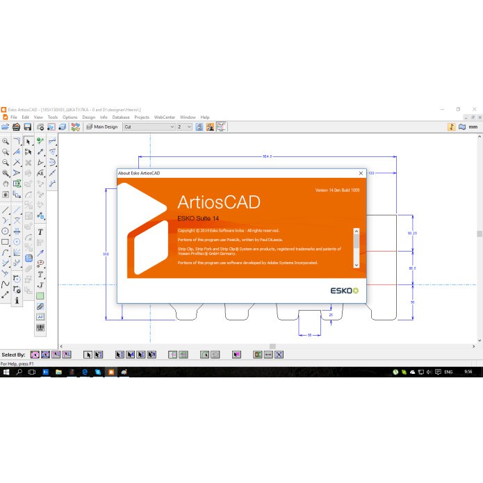 ESKO ArtiosCAD 14
