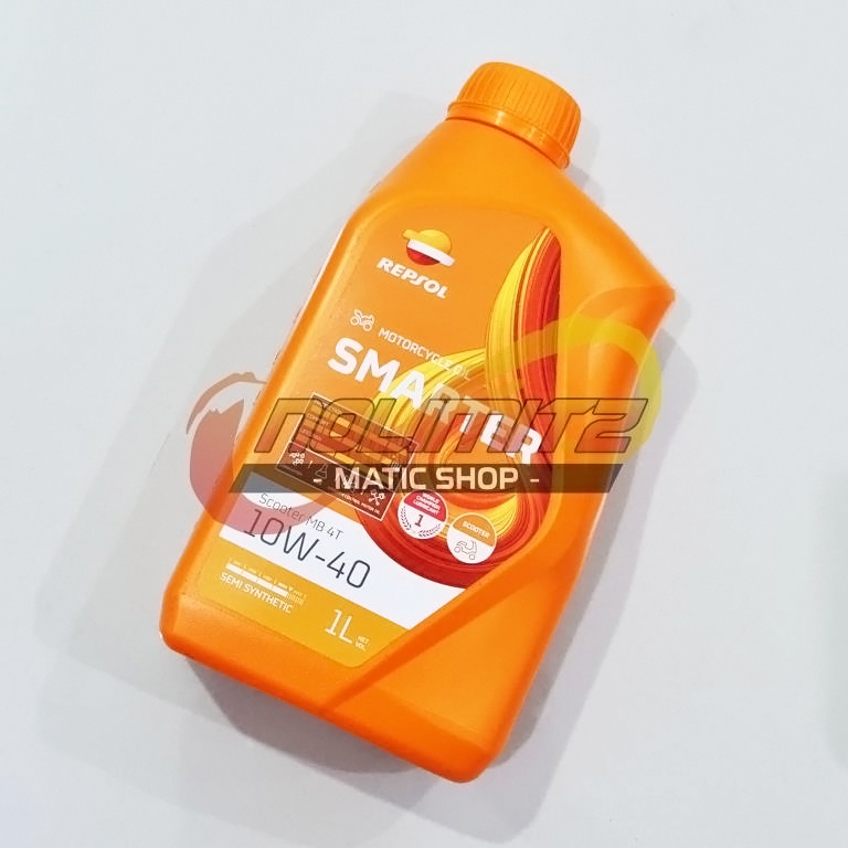 Oli Motor Repsol Smarter Scooter Matic 10W-40 Semi Synthetic 1L