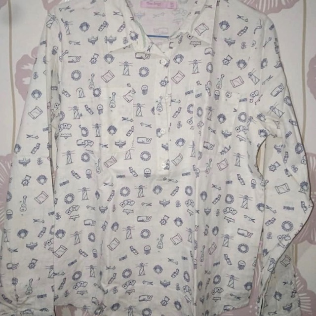 PRELOVED- KEMEJA WANITA 3SECOND ORIGINAL