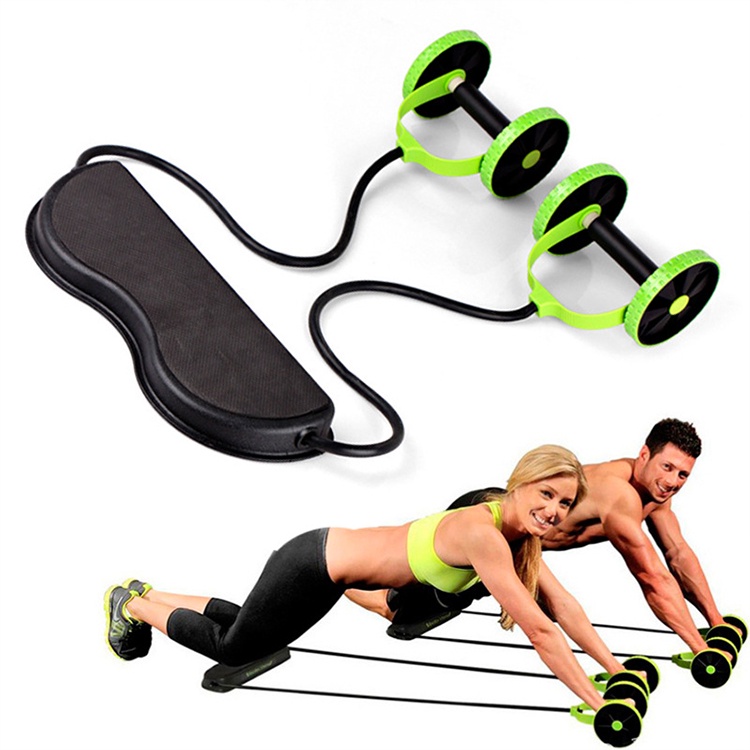 Revoflex Xtreme Alat Olahraga Gym Rumah Alat Fitness Extreme Pembakar Lemak Abs Roller Portable