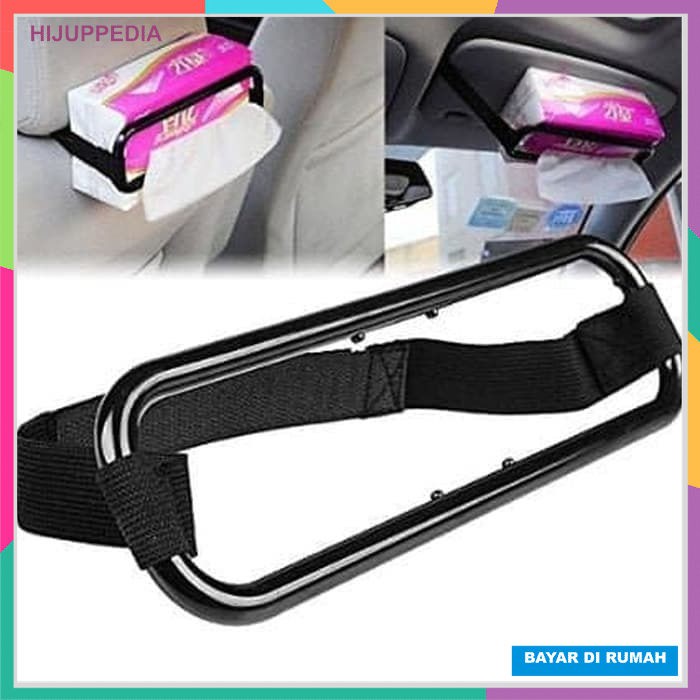 Tissue Paper Box Car Holder Penjepit Tisiu Mobil Tempat Tisu Organizer