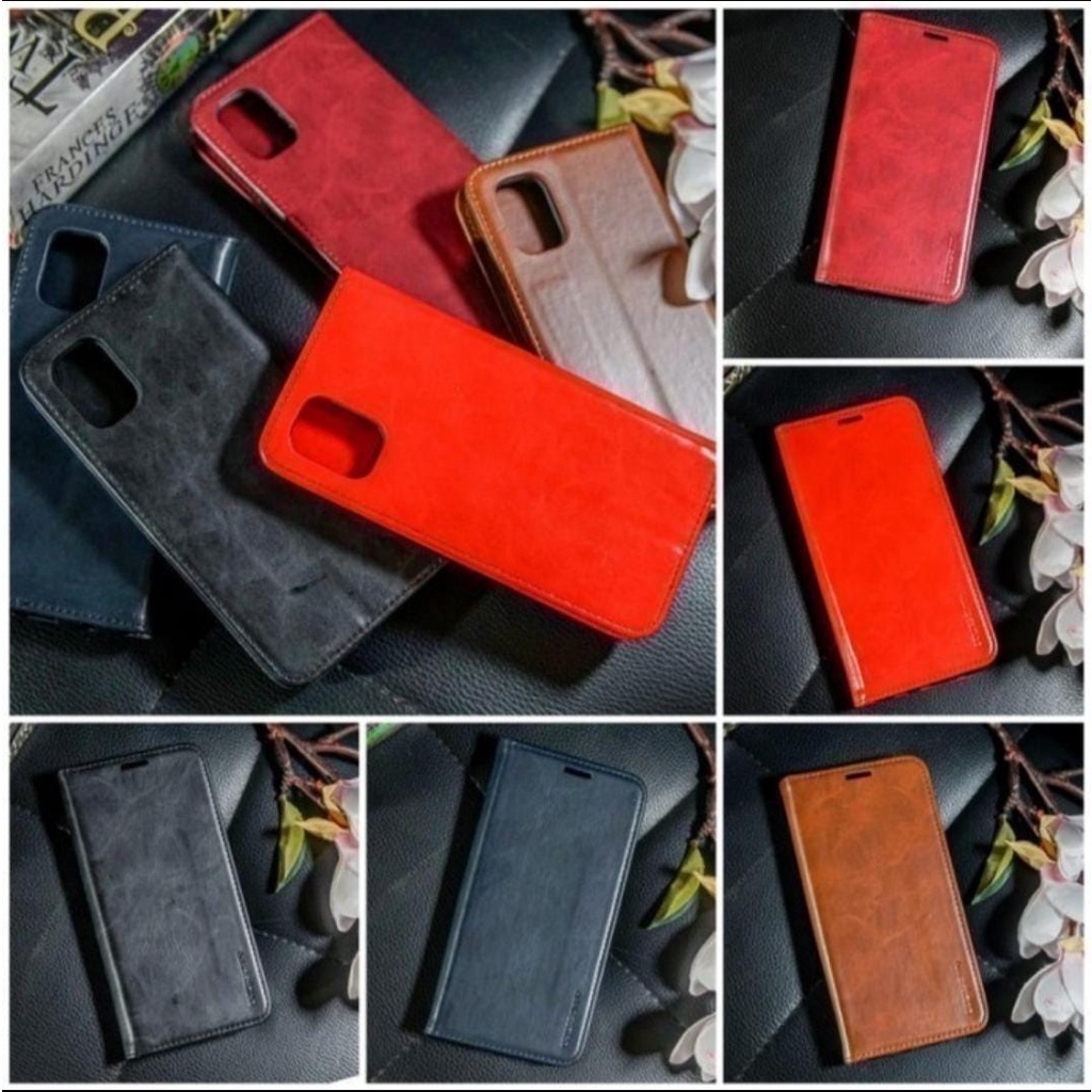 Leather Flip iPhone 13 Promax 13 Pro 12 Mini 11 Pro X Xr Xsmax Flip Canvas Diary Kulit Dompet Magnet