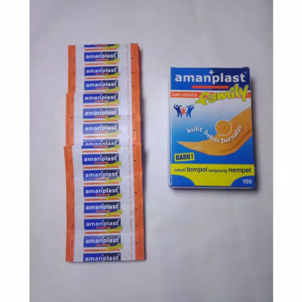 AMANPLAST SATU PACK ISI 100 PCS