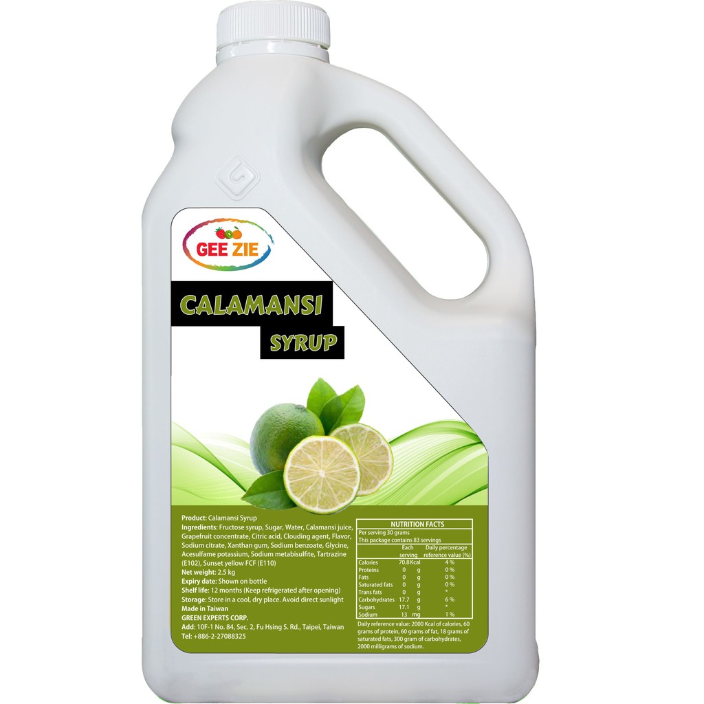 

GeeZie - Calamansi Concentrate (2,5kg)