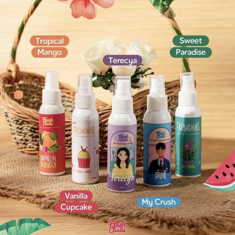 [Terlengkap] Fresh Chubs All Varian Parfum Baju 100Ml Pengharum Pakaian | Salted Caramel | Cotton Bl