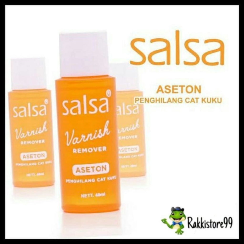 ❣️Rakkistore99❣️Salsa Varnish Remover Aseton - Penghilang Cat Kuku.