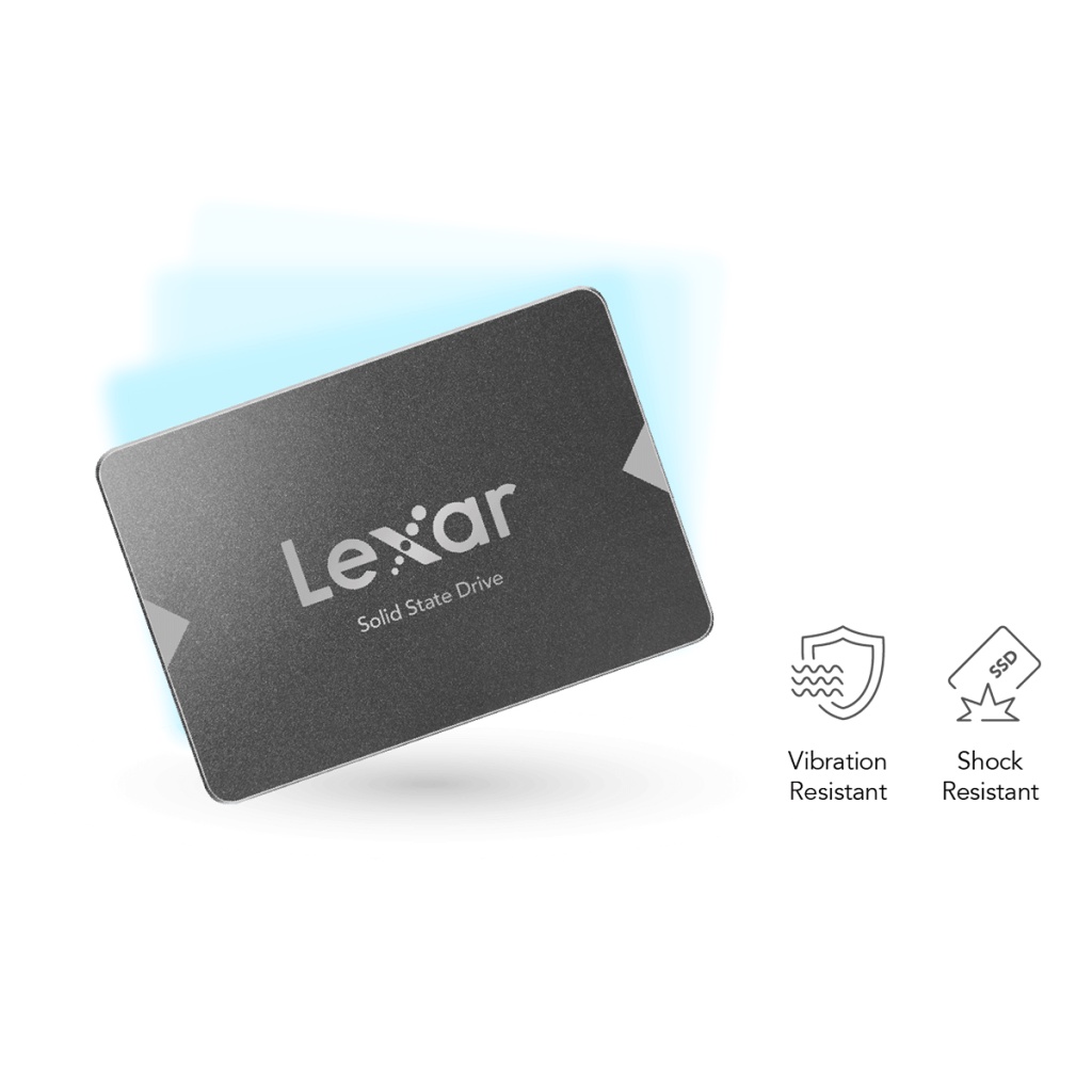 SSD LEXAR 128GB NS100 2.5&quot; Sata III