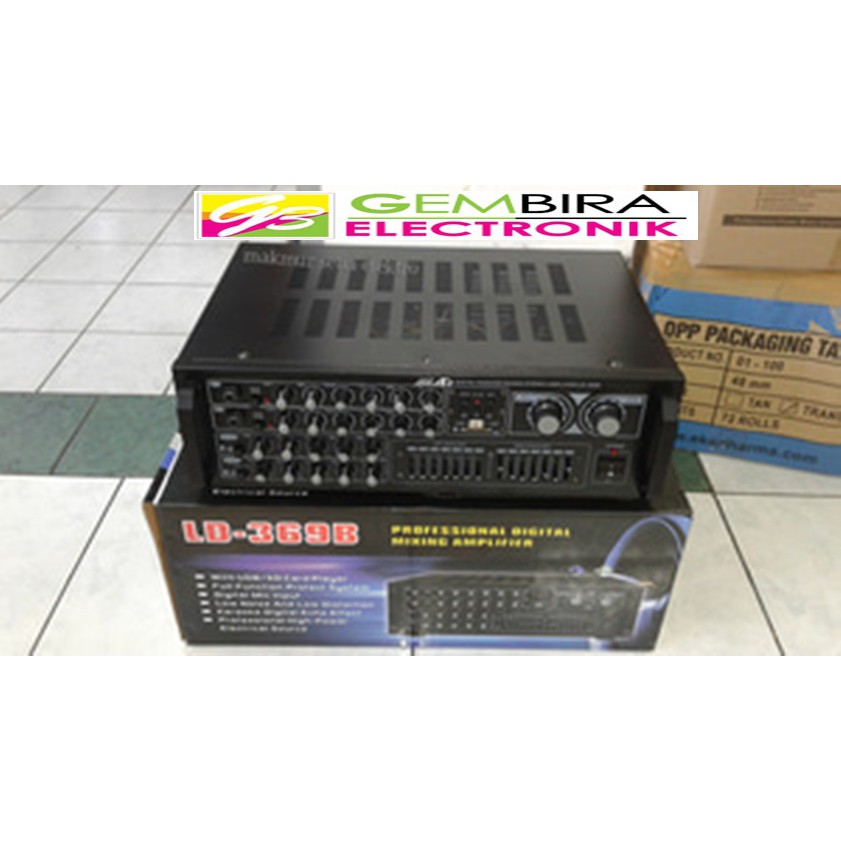 Power mixer ATL 2 Channel LD-369B
