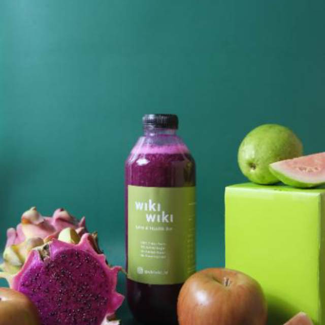 

Wiki Dream - Dragonfruit Guava & Apple Juice - Jus Buah Naga Jambu & Apel