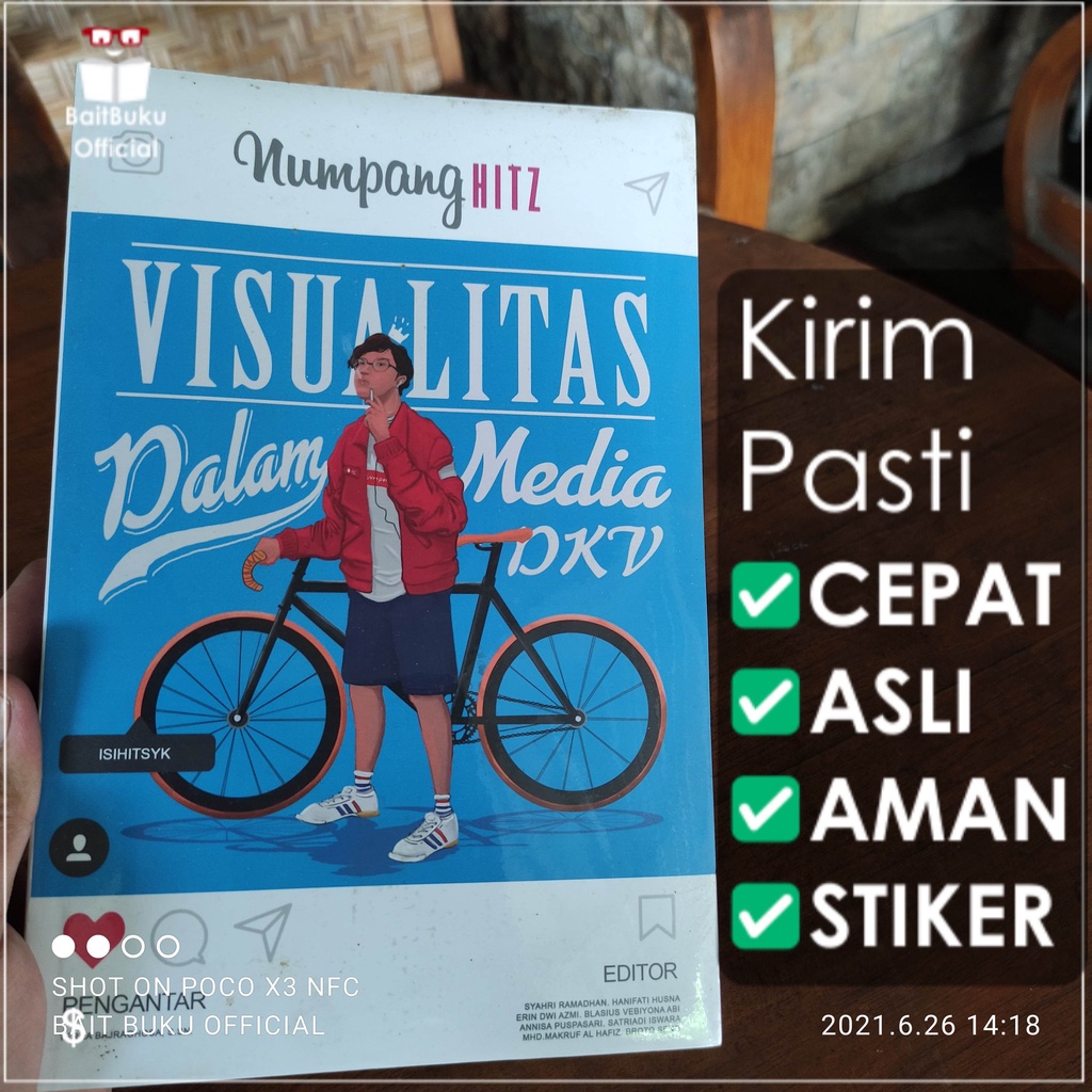 Buku Numpang Hitz: Visualitas Dalam Media DKV