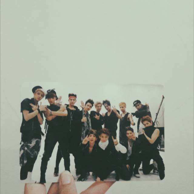 EXO GROWL OT12 OFFICIAL PHOTOCARD