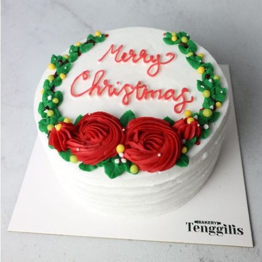 

[KIRIM kota SURABAYA SAJA] Christmas Cake Kue Tart Natal