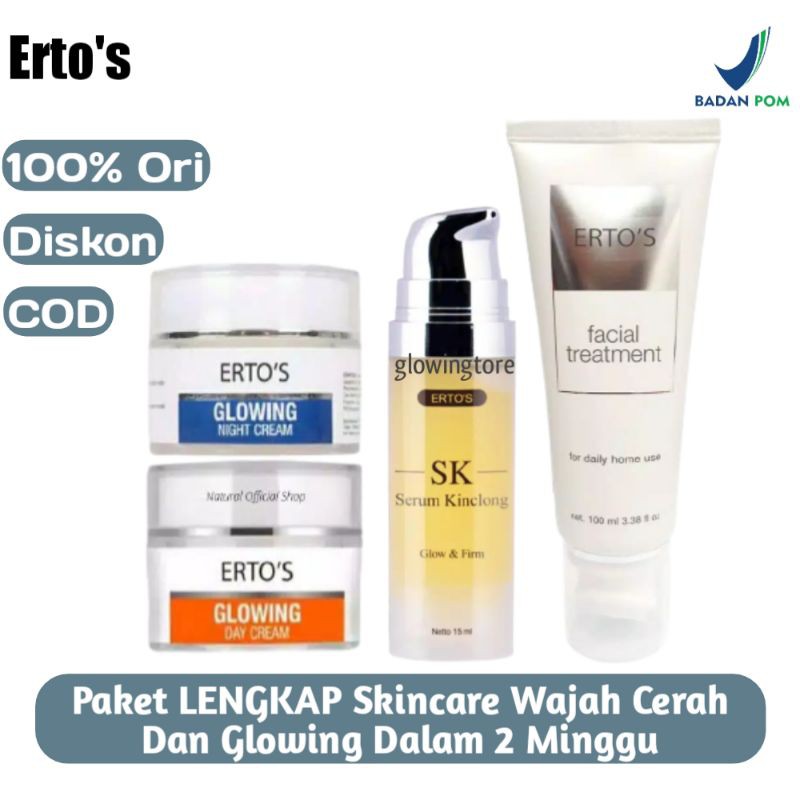 Skinker perawatan wajah skincare wajah glowing