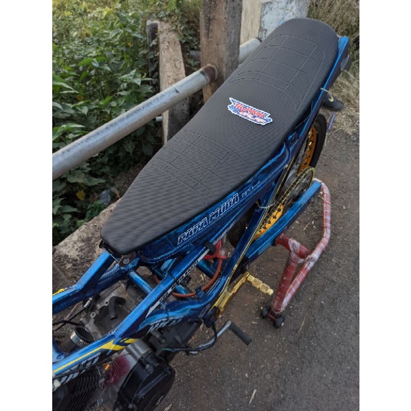 JOK SLIM TIPIS SATRIA FU BALAP DRAG + BREKET DEPAN