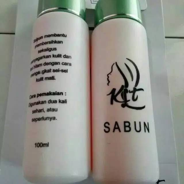 Sabun klt hijau holo merah