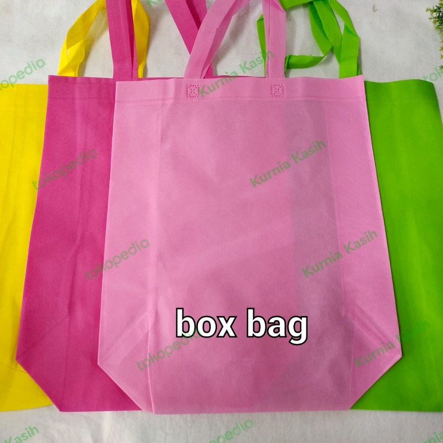 

TAS BOX BAG KAIN SPUNBOND GOODIE BAG 30x40 35x40 38x45 12pcs/pak - 30x40 (10)