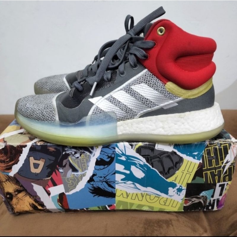 Sepatu Basket Adidas Marquee Boost x Marvel Thor US10.5 (Preloved/2nd)