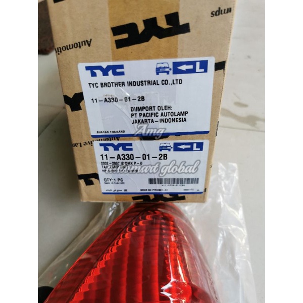 lampu stop isuzu dmax 2002-2007 tyc thailand asli 1pc