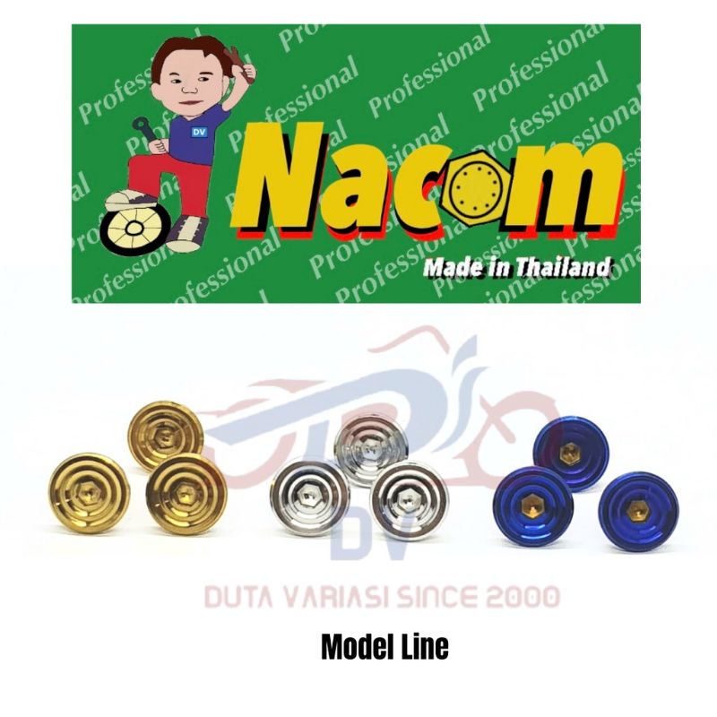 NACOM DV Baut Cakram Vespa Matic