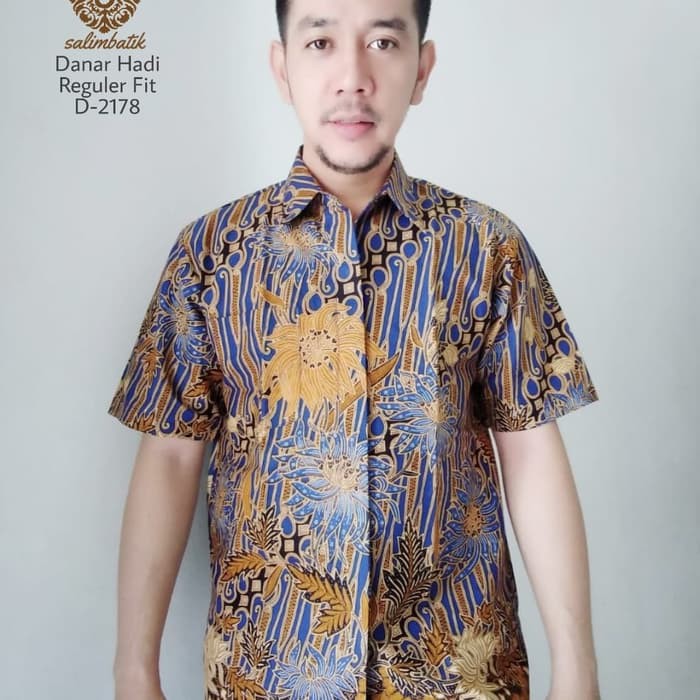 Lengan Pendek Batik Danar Hadi Solo