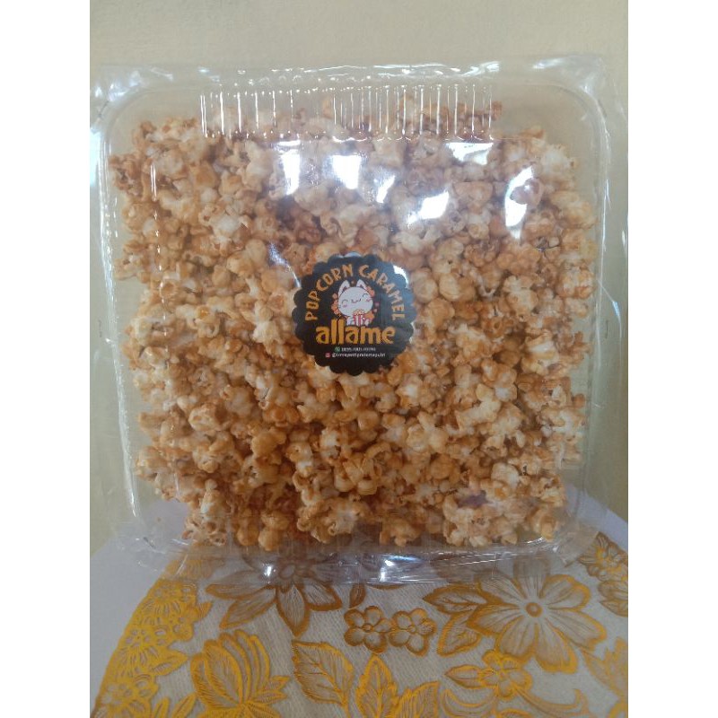 

popcorn caramel allame homemade