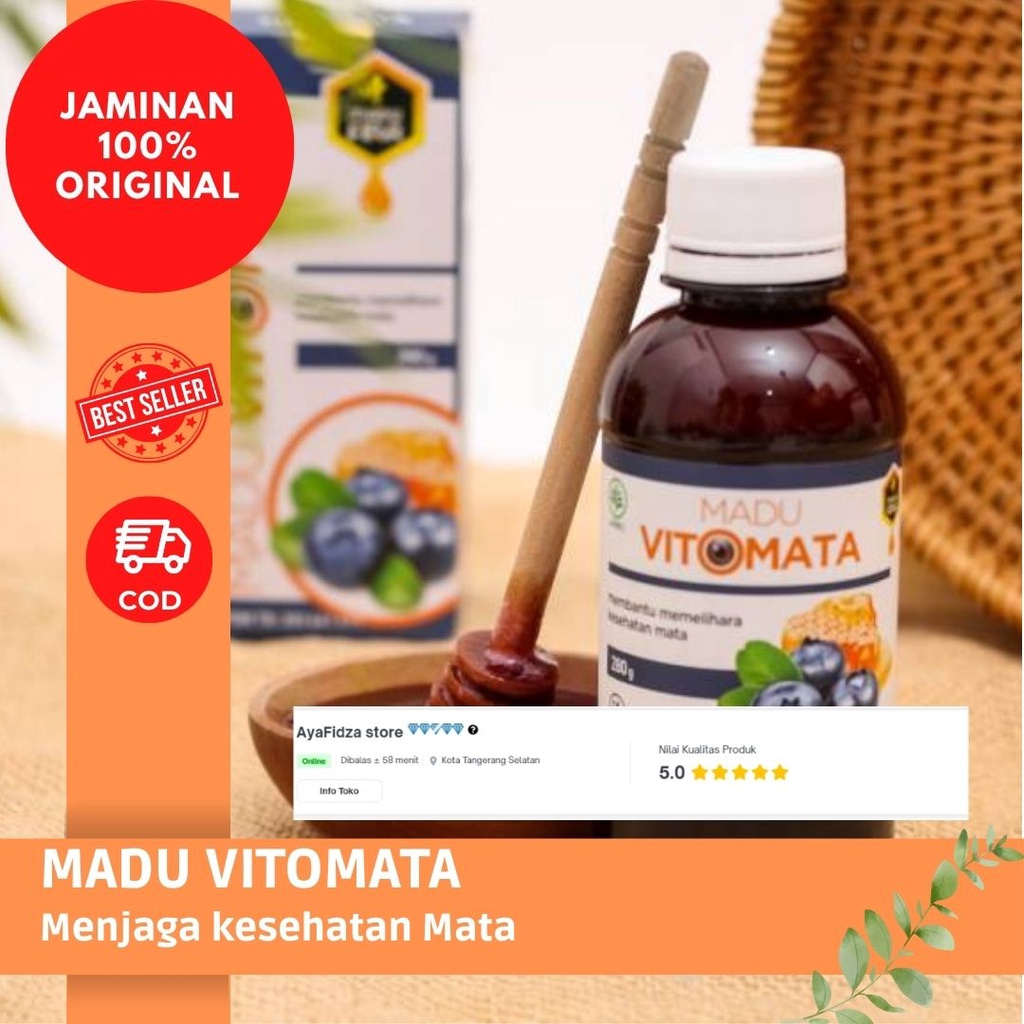 

Madu Vitomata Untuk Mengatasi Mata Minus & Katarak