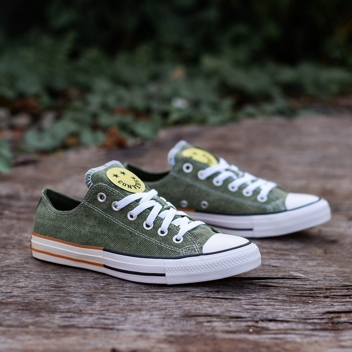 SEPATU CONVERSE CTAS OX CYPRESS GREEN ORIGINAL