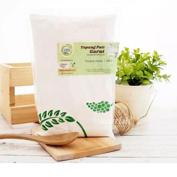 

Trendy Tepung Pati Garut Lingkar Organik 500gr