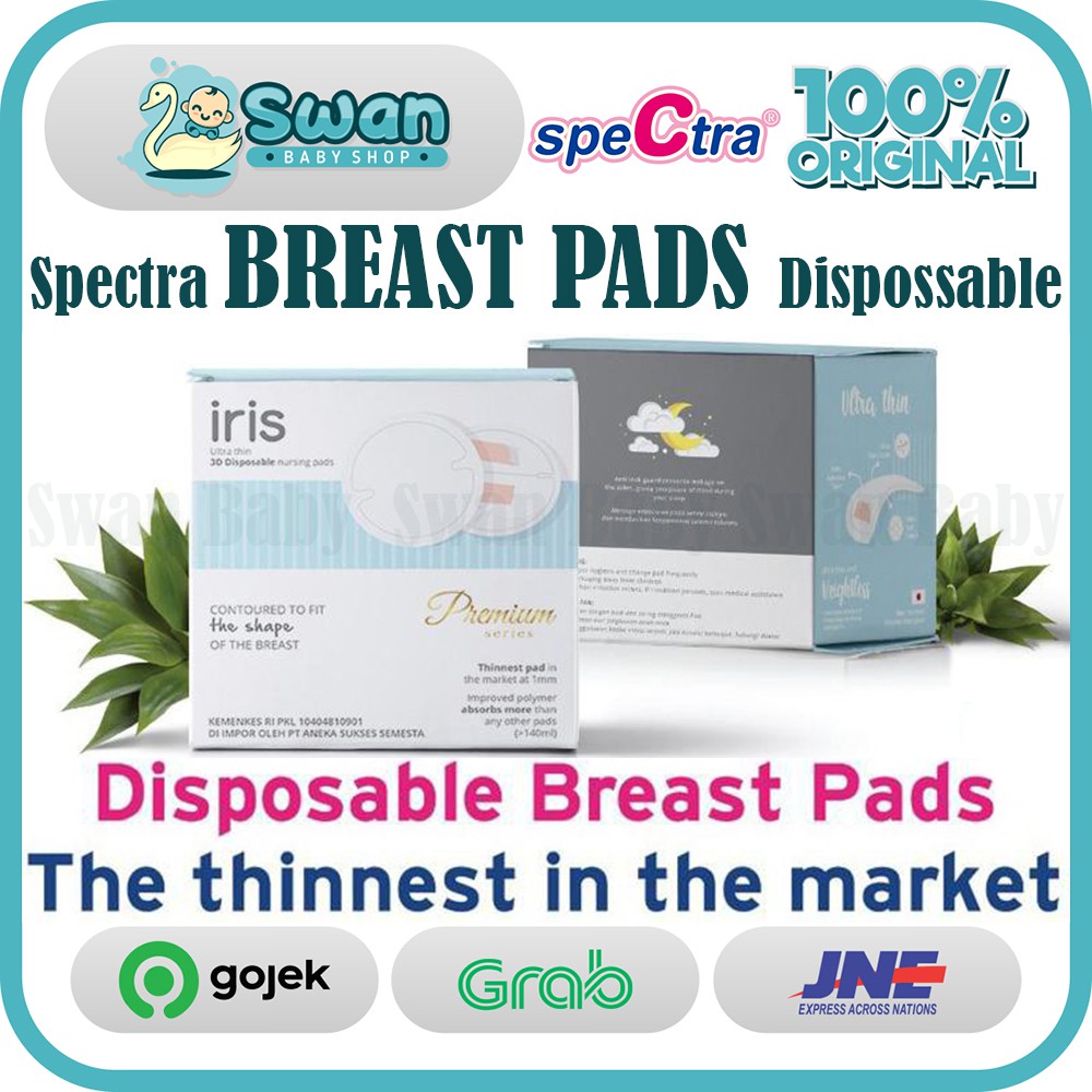 Spectra Disposable Breast Pads (IRIS) / Pads Menyusui