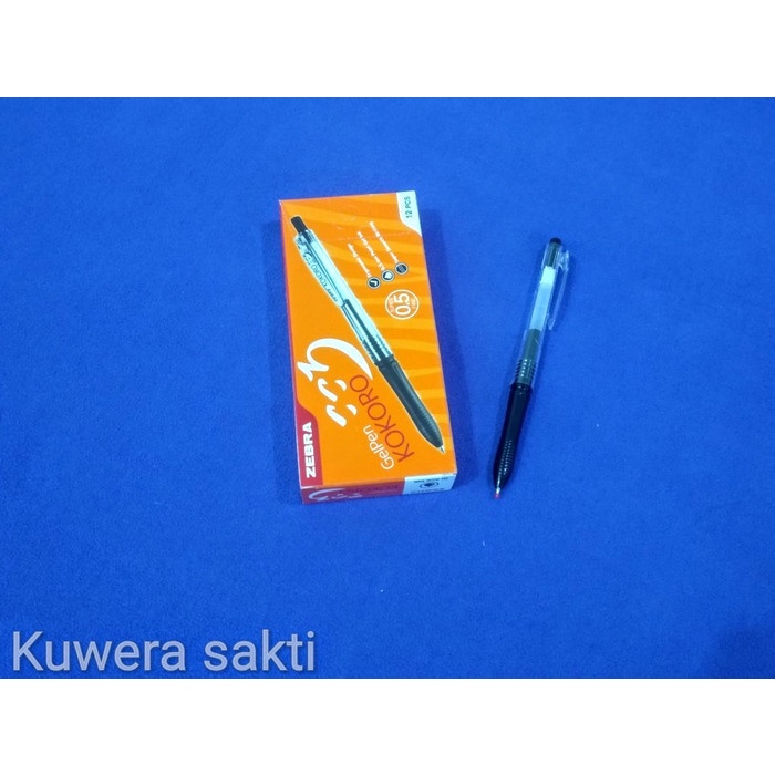 

Pulpen Gel Zebra Kokoro Sweet (Per Lusin)
