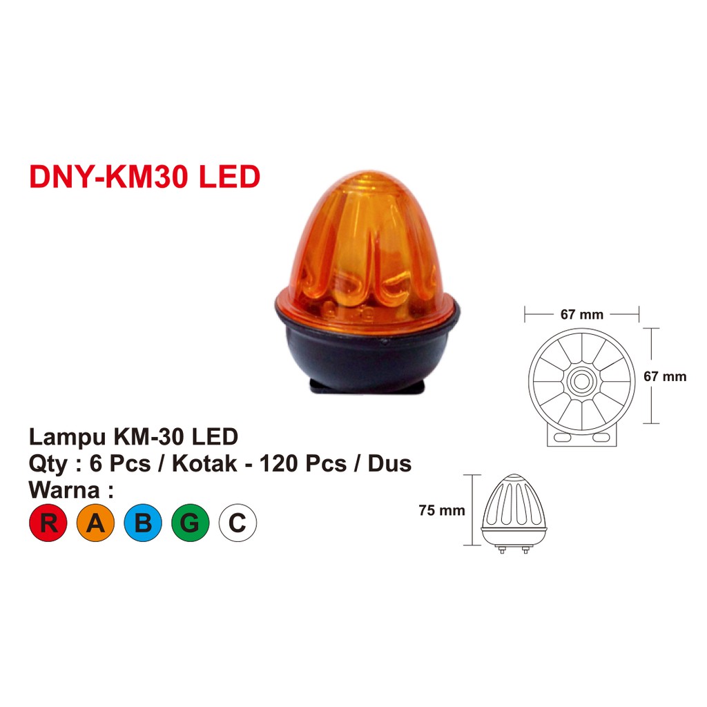 Lampu LED Aksesoris DNY-KM30