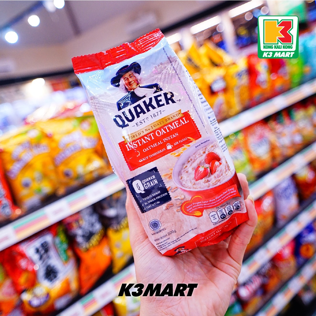 

Quaker Instant Oatmeal 200Gr
