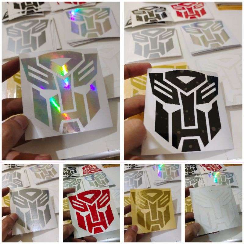 STICKER TRANSFORMERS 1 CUTTING