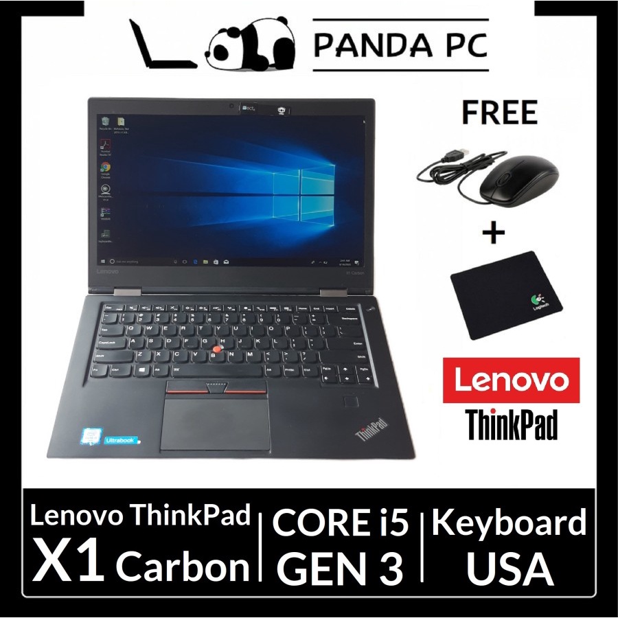 Laptop Lenovo ThinkPad X1 Carbon Ci5 Gen 3 Core i5 Ultrabook Gen 1 RAM