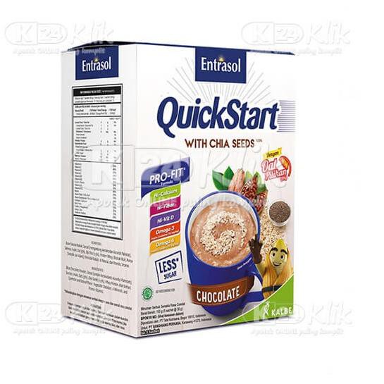 

Barang Baru Entrasol Quick Start Cereal Vanilla Veggie / Coklat 5X30gr GH2...