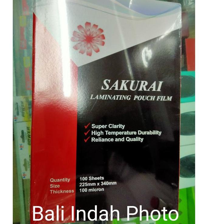 

Promo Bulan Ini PLASTIK LAMINATING F4 SAKURAI