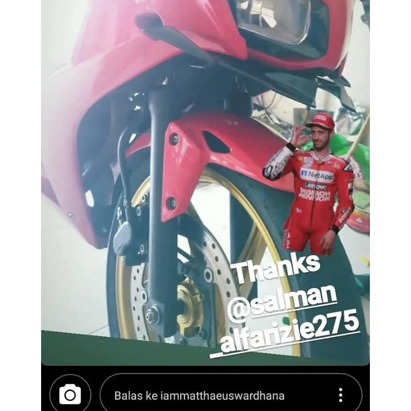 Winglet CBR 150 K45A CBR 250 K33 Model Besar